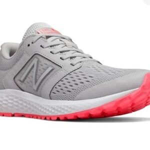 New Balance Size 11 520 Comfort Ride Gray Pink Sneakers Women's Athletic Walking